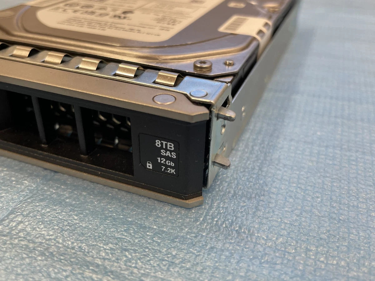DELL 8TB Hard Drive SAS 12Gbps 7.2K 512e 3.5inch Hot-Plug
