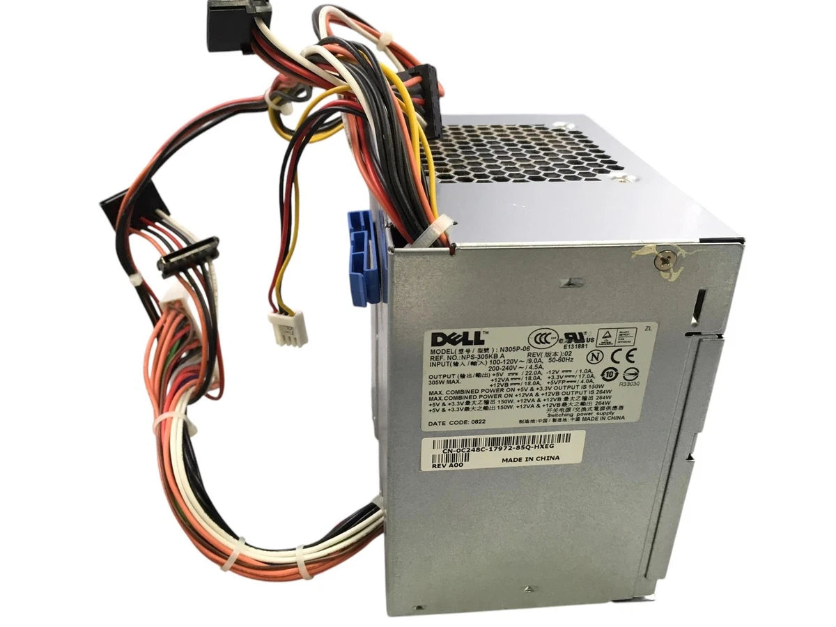Dell Optiplex 740 305W Desktop Switching Power Supply N305P-06 NPS-305KB A