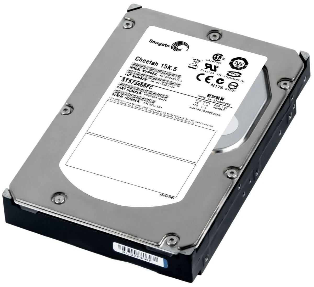 Hard Drive Seagate Cheetah 15K.5 ST373455FC 73GB 15000RPM 8MB FC 3.5'' Inch