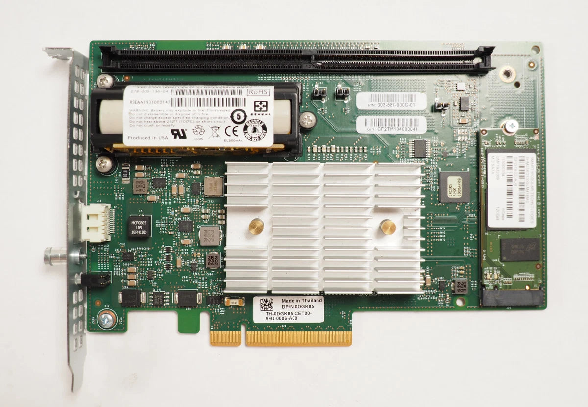 Dell EMC DGK85 CLPS Calypso 120GB M.2 SATA I/O Controller Card w/ Battery