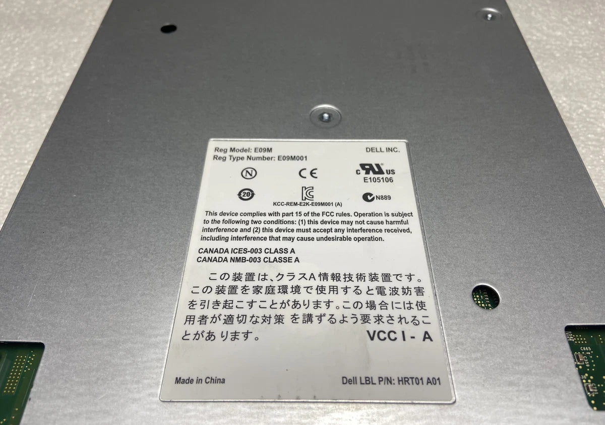 Genuine Dell HRT01 EqualLogic Type 11 Controller Module E09M E09M001