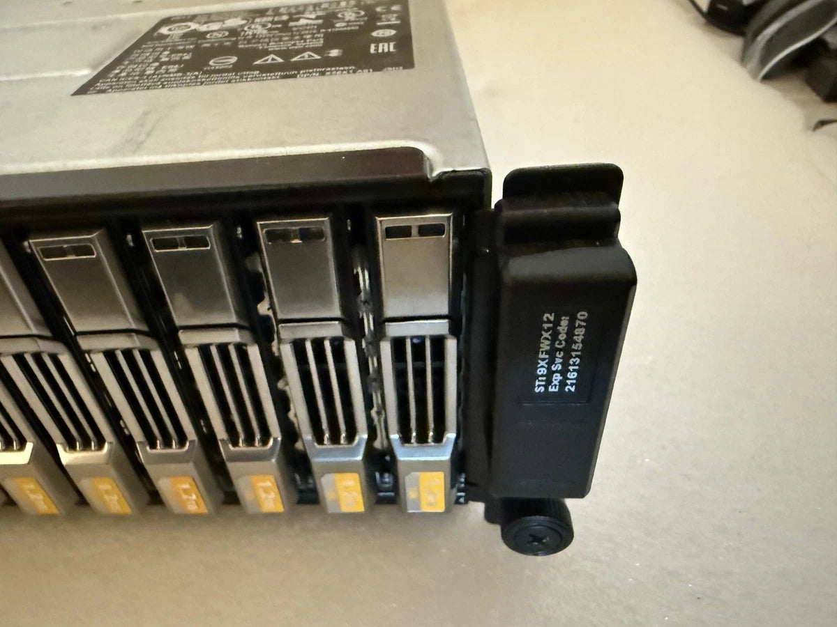 Dell EqualLogic PS6100 24x 1.2TB 10K SAS 2.5" 2X Control Module Type 11 E09M001