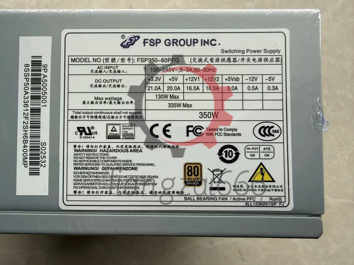 New In Box FSP FSP350 60PFG Power Supply 350 W