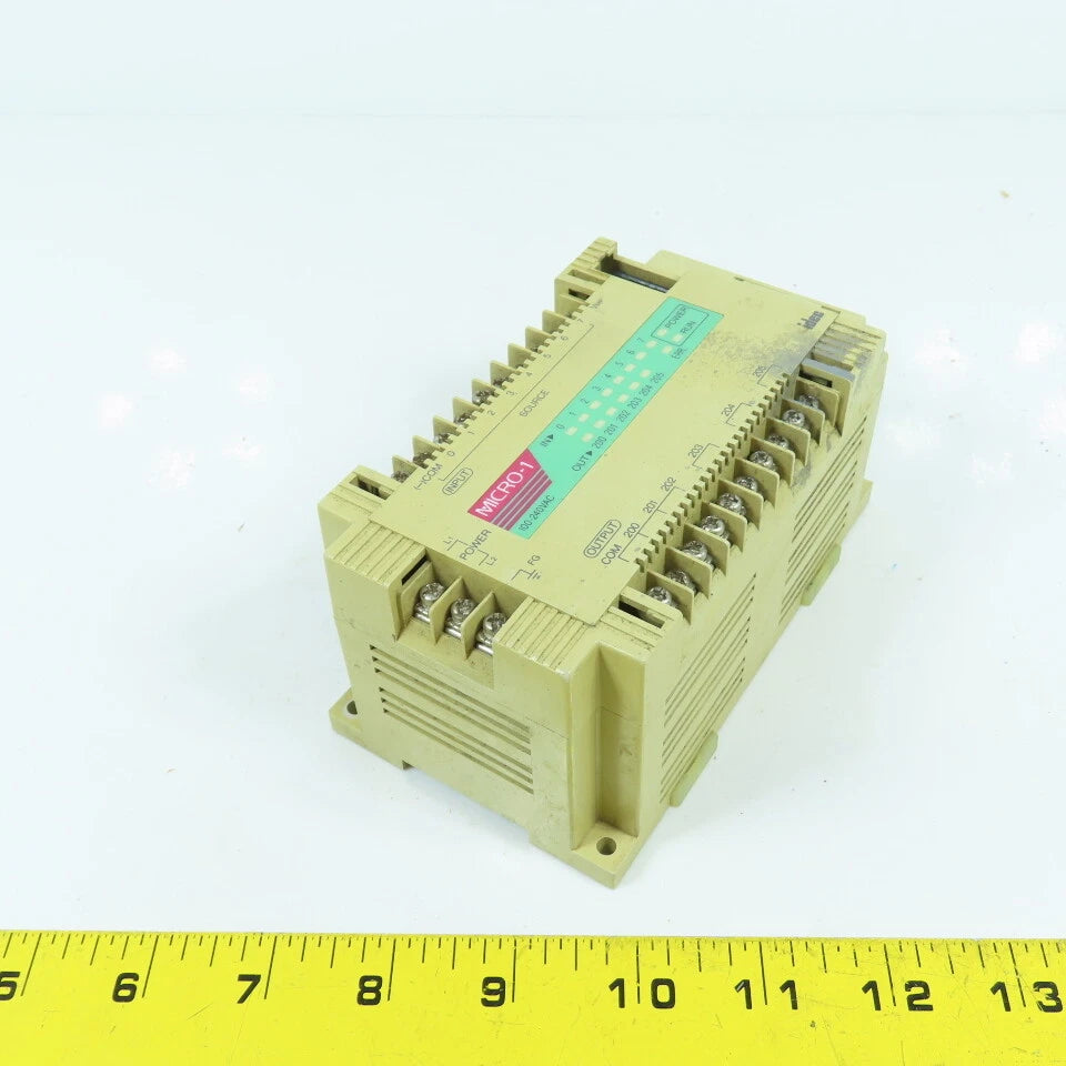 Idec FC1A-C1A1 Micro-1 Base Controller 100-240VAC 50/60HZ 24VDC Input