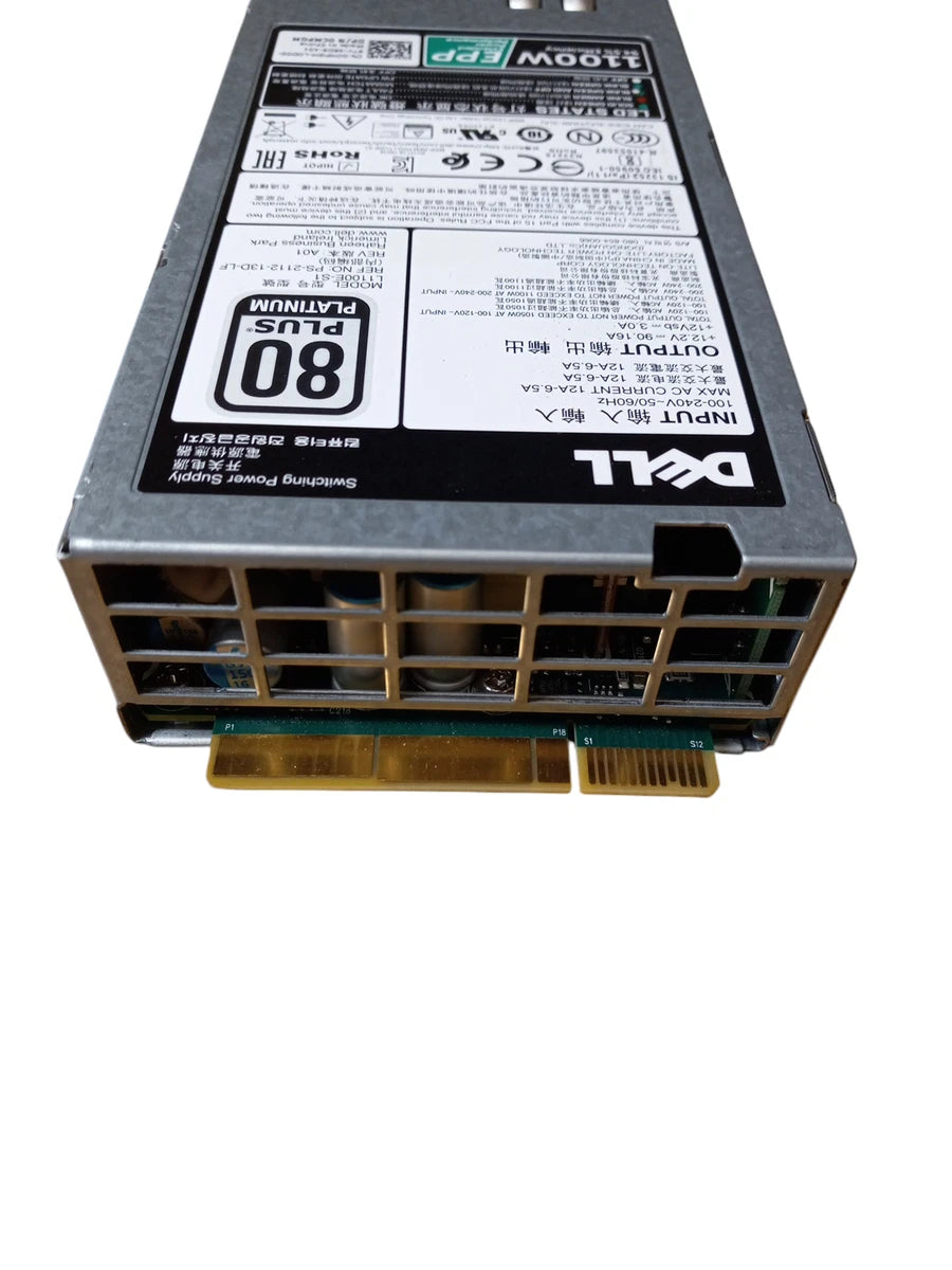 Dell R730 R630 R740 R640 1100W Server 80 Plus Platinum Power Supply DP/N 0CMPGM