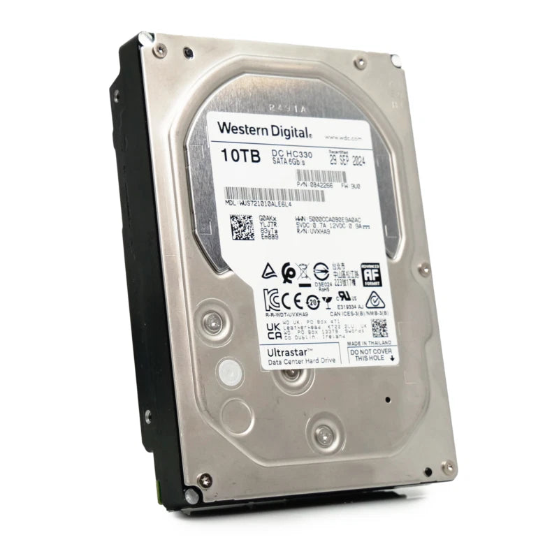 WD Ultrastar DC HC330 10TB 7.2K RPM SATA 6Gb/s 3.5" HDD WUS721010ALE6L4-0B42266
