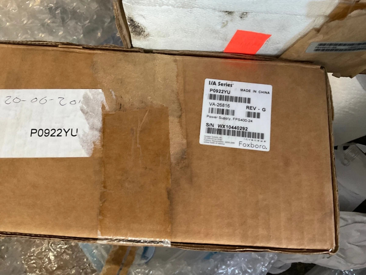 INVENSYS FOXBORO P0922YU (FPS40024 POWER SUPPLY I/A SERIES