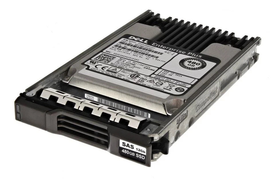 XP6MK 0XP6MK PX05SRB048Y Dell Compellent 480GB SAS 2.5" 12G SSD With Tray New