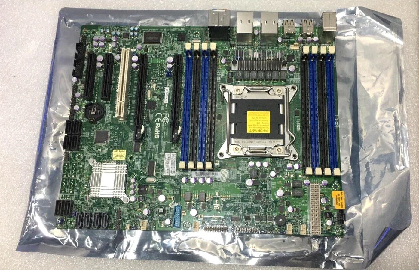 Supermicro X9SRA Single Socket LGA 2011 8x Slot DDR3 ATX Server Motherboard