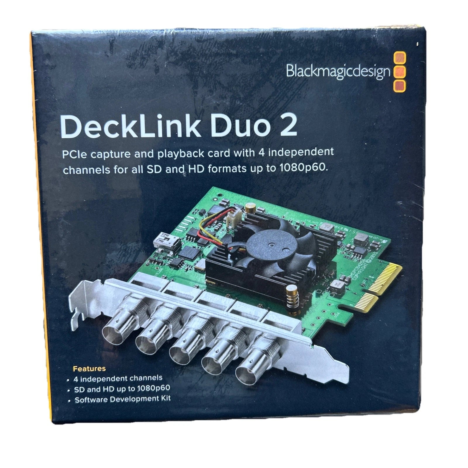 Blackmagic DeckLink Duo 2 4ch PCIe Capture Card BDLKDUO2 | Alo Tech Solutions