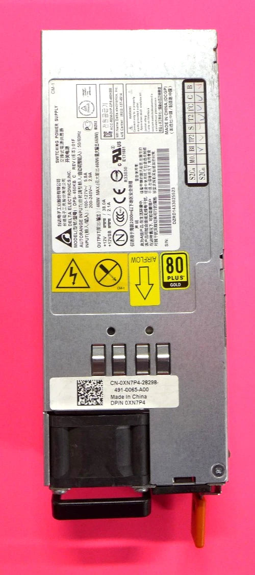 Genuine Dell 460W 80 Gold Plus Power Supply Unit DPS-460KB-C XN7P4