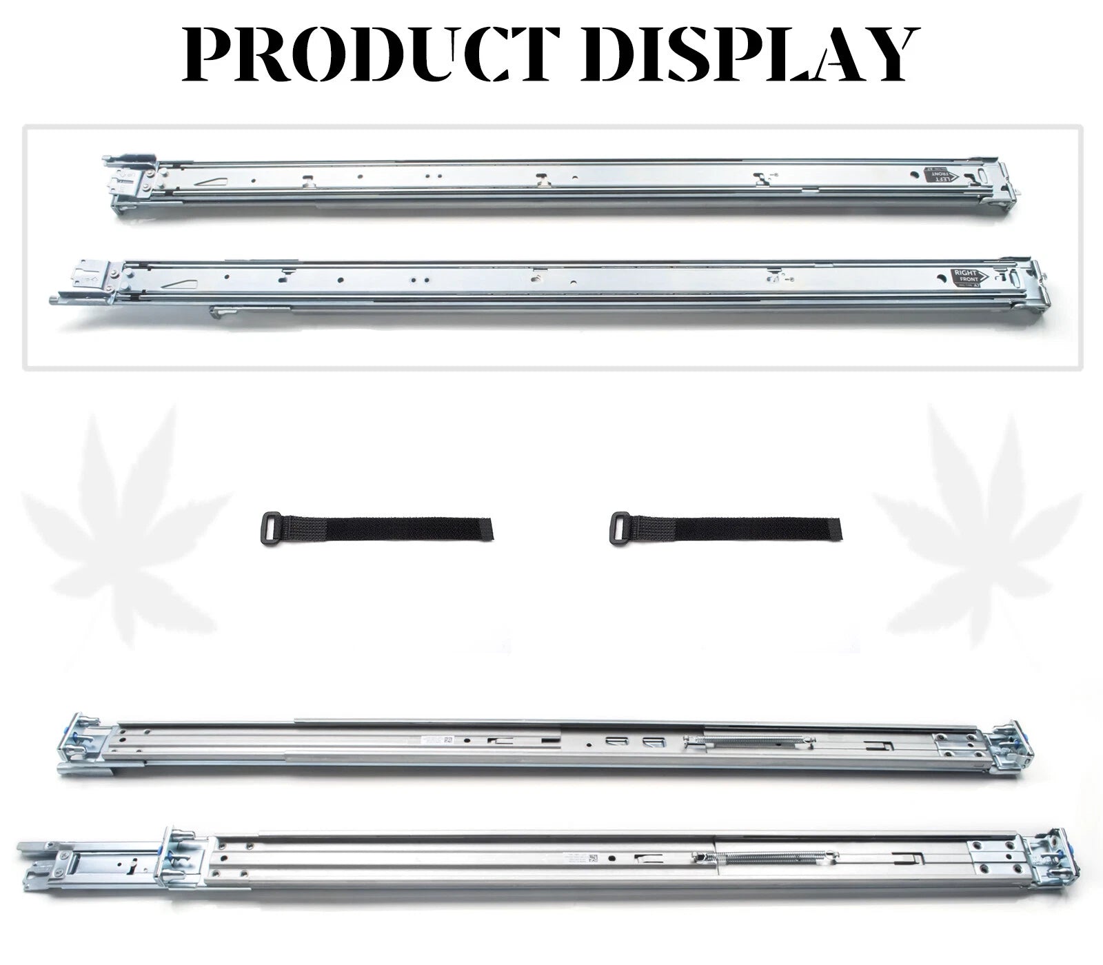 For Dell PowerEdge R320 R420 R430 R620 R630 R640 Sliding Ready Rail 081WCD 81WCD|254469573292