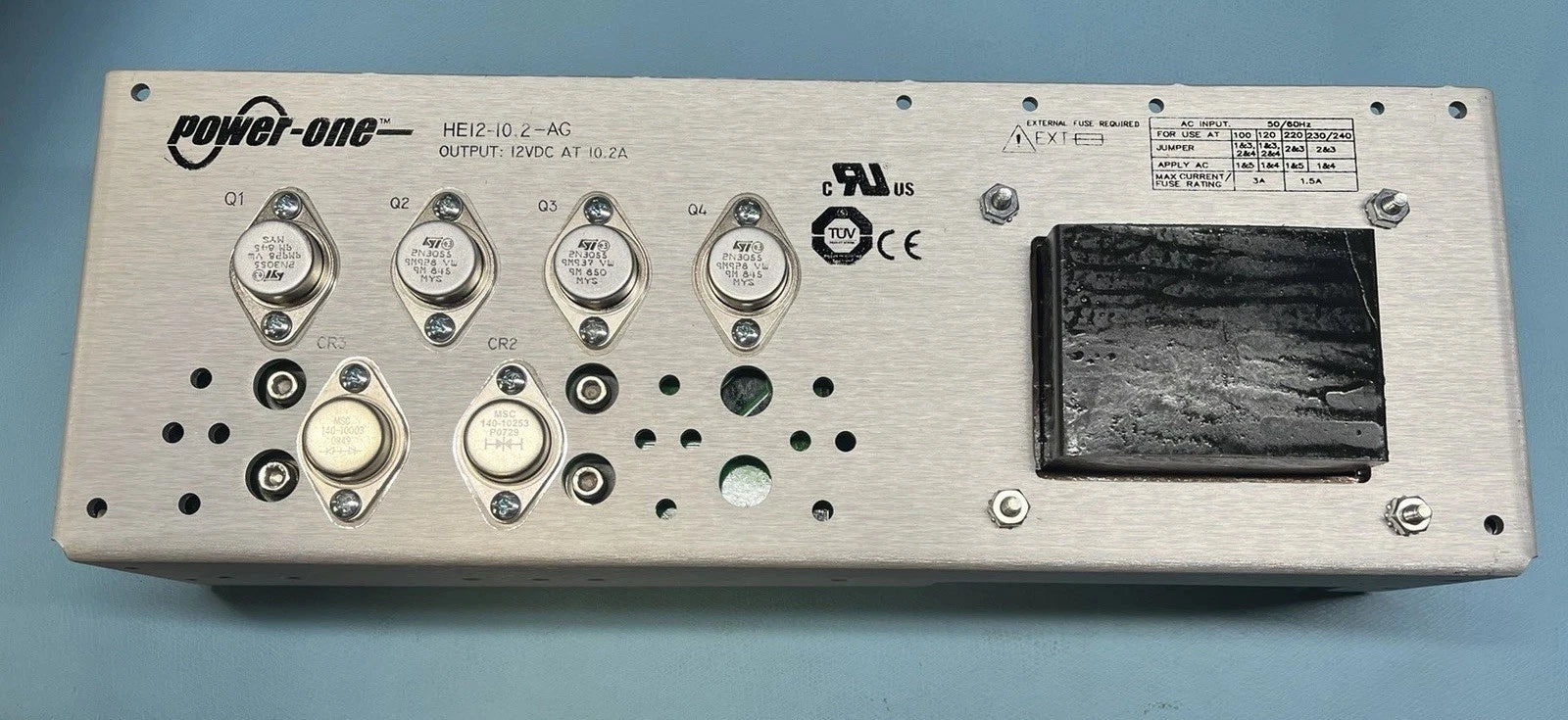 HE12-10.2-AG Power-One 1-OUTPUT AC-DC REG POWER SUPPLY MODULE