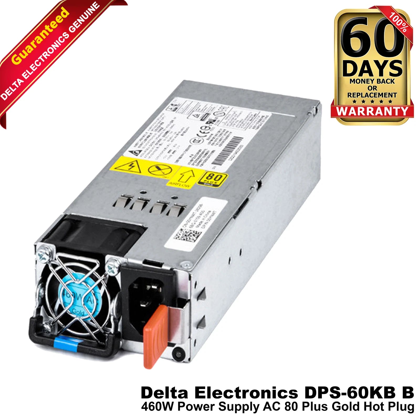 Dell EMC S4048-ON 460W AC PSU Reverse Airflow 80+ Gold Hot Plug - JT7TX 0YNWT
