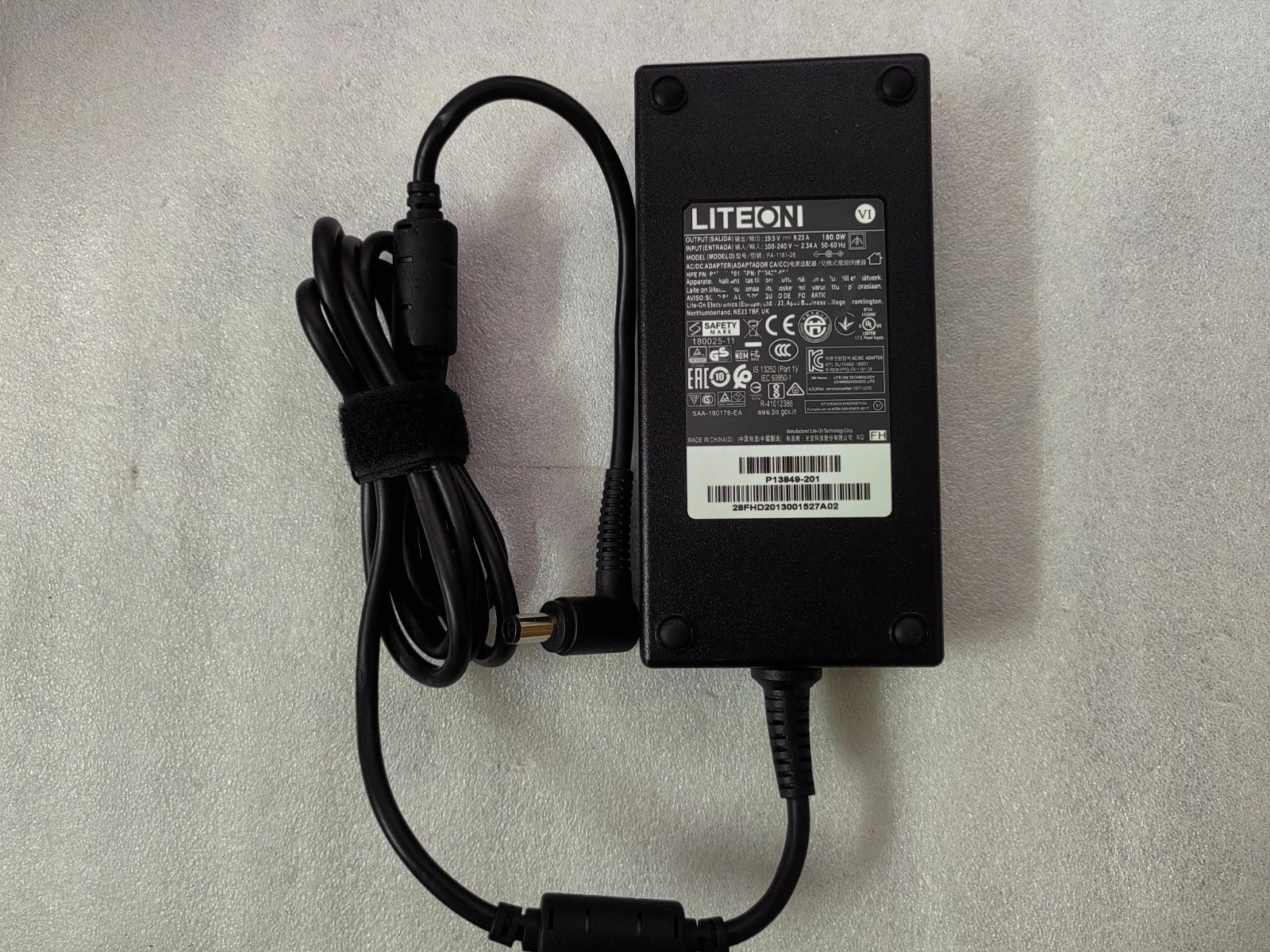 OEM LITEON 19.5V 9.23A PA-1181-28 For HPE MicroServer Gen10 Plus 180W AC Adapter
