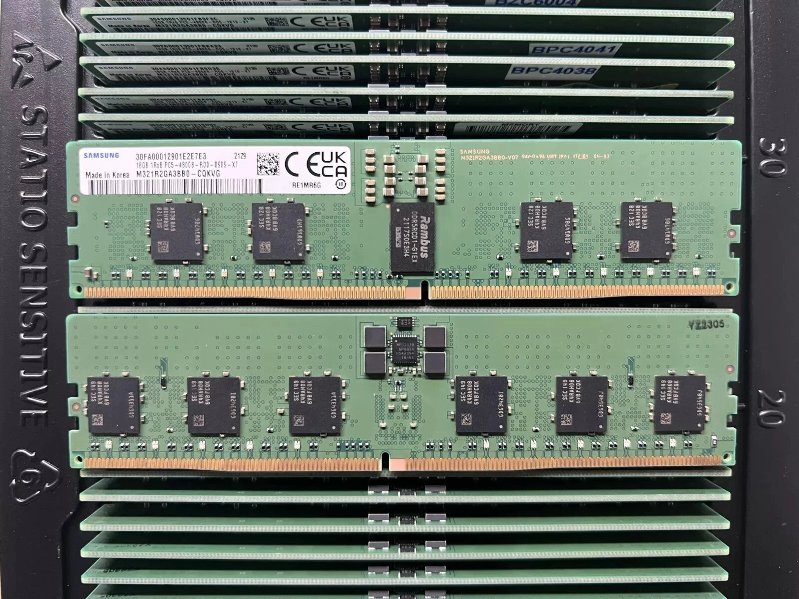 SAMSUNG 16GB RAM ECC RDIMM 1Rx8 DDR5 4800MHz PC5-4800B ECC REG Sever Memory