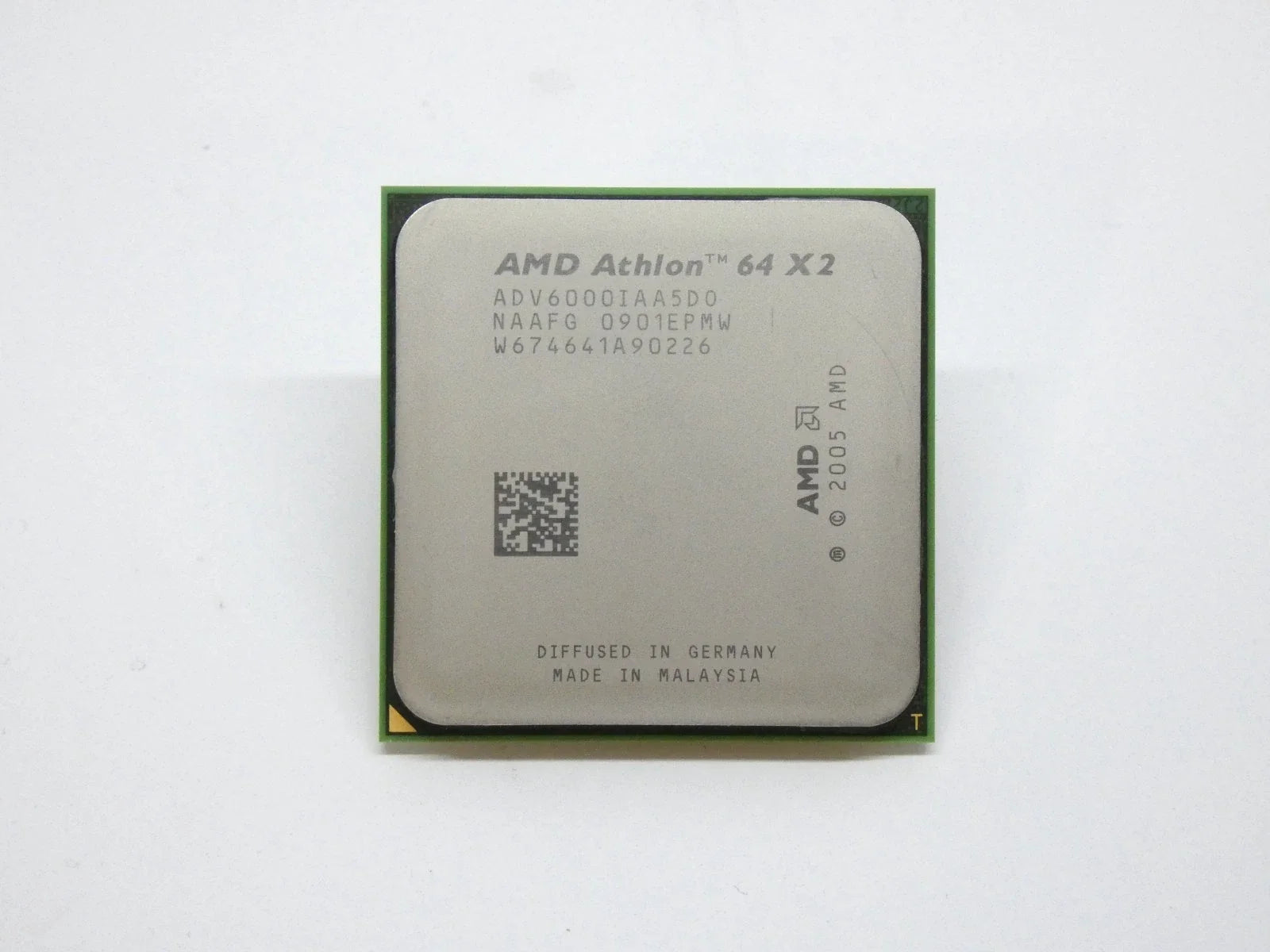 AMD Athlon 64 x2 6000+ 3.10GHz 2x512k Cache 2.0Ghz FSB 89W Brisbane Socket AM2 Desktop Processor - ADV6000IAA5DO