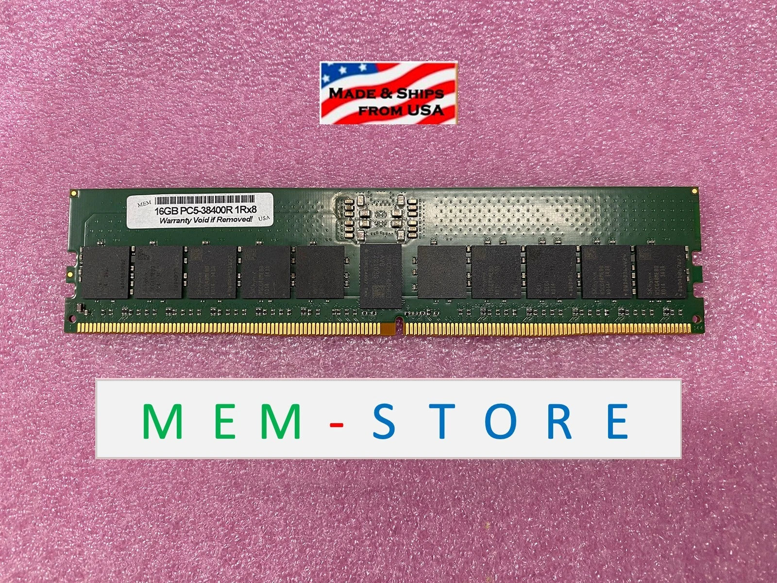 16GB ECC RDIMM 4800MHz DDR5 RAM Compatible for Dell PowerEdge R660 R760xs Server