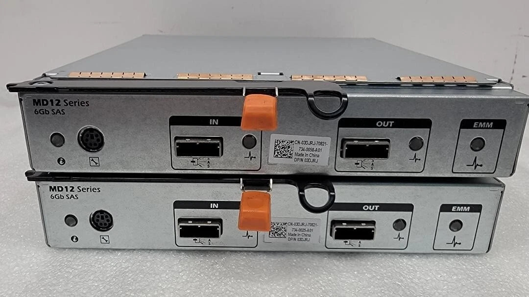 DELL HRT01 EqualLogic MD12 Series 6Gb Controller Modules E09M E09M001