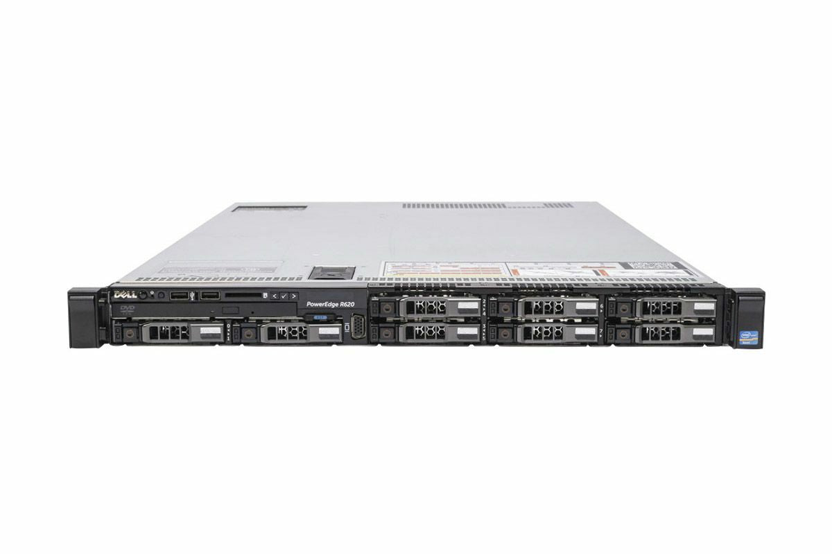 Dell PowerEdge R620 2x Quad-Core E5-2609 2.4Ghz 16GB Ram 8x 1.2TB 10K HDD Server