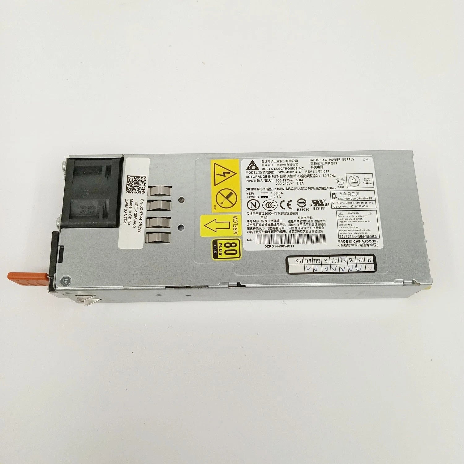 Dell 460W 80 Gold Plus Power Supply Unit DPS-460KB-C XN7P4