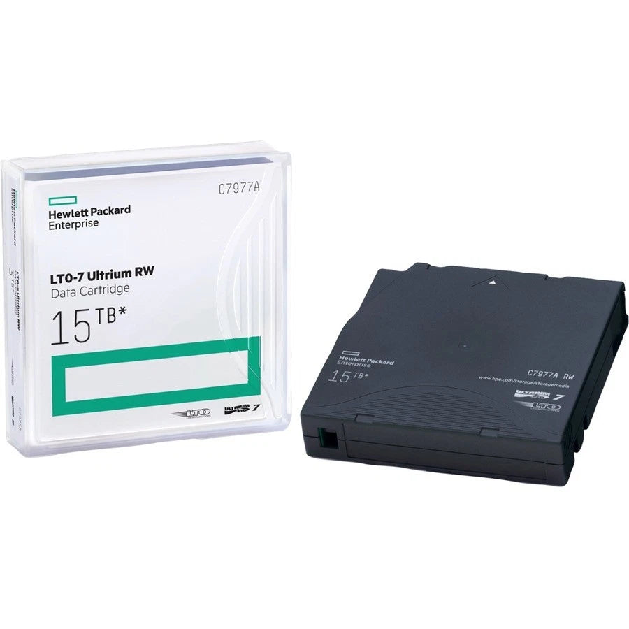 HPE LTO-7 Ultrium 15TB RW Data Cartridge (C7977A