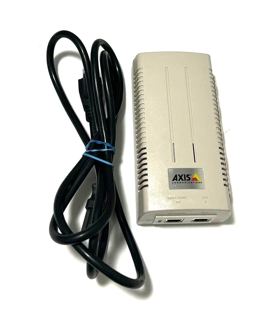 Axis Communications T8124 High POE Midspan 1 PORT Model 5016-001-01
