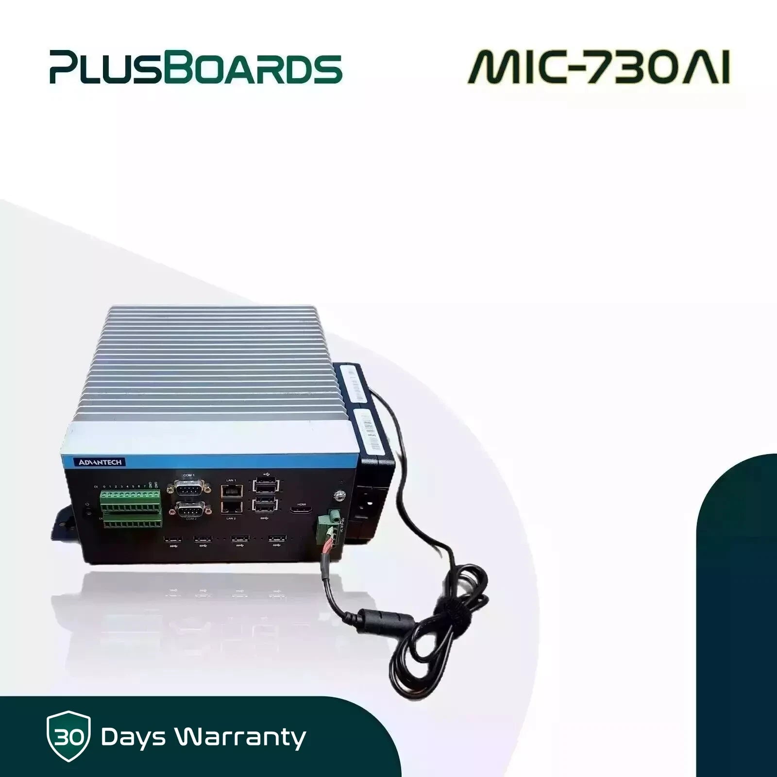 Advantech MIC-730AI AI Inference System Based on AGX Xavier ARM v8.2 256GB SSD