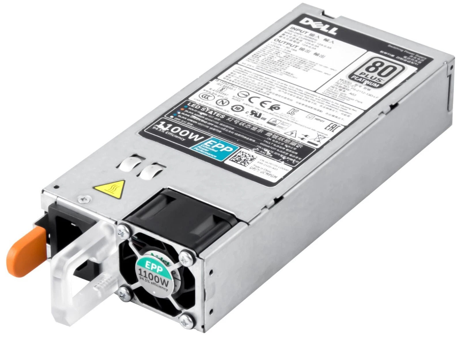 Server Power Supply Dell 0CMPGM 1100WATT L1100E-S1 Hot-Swap C4130 R430 R720 R820