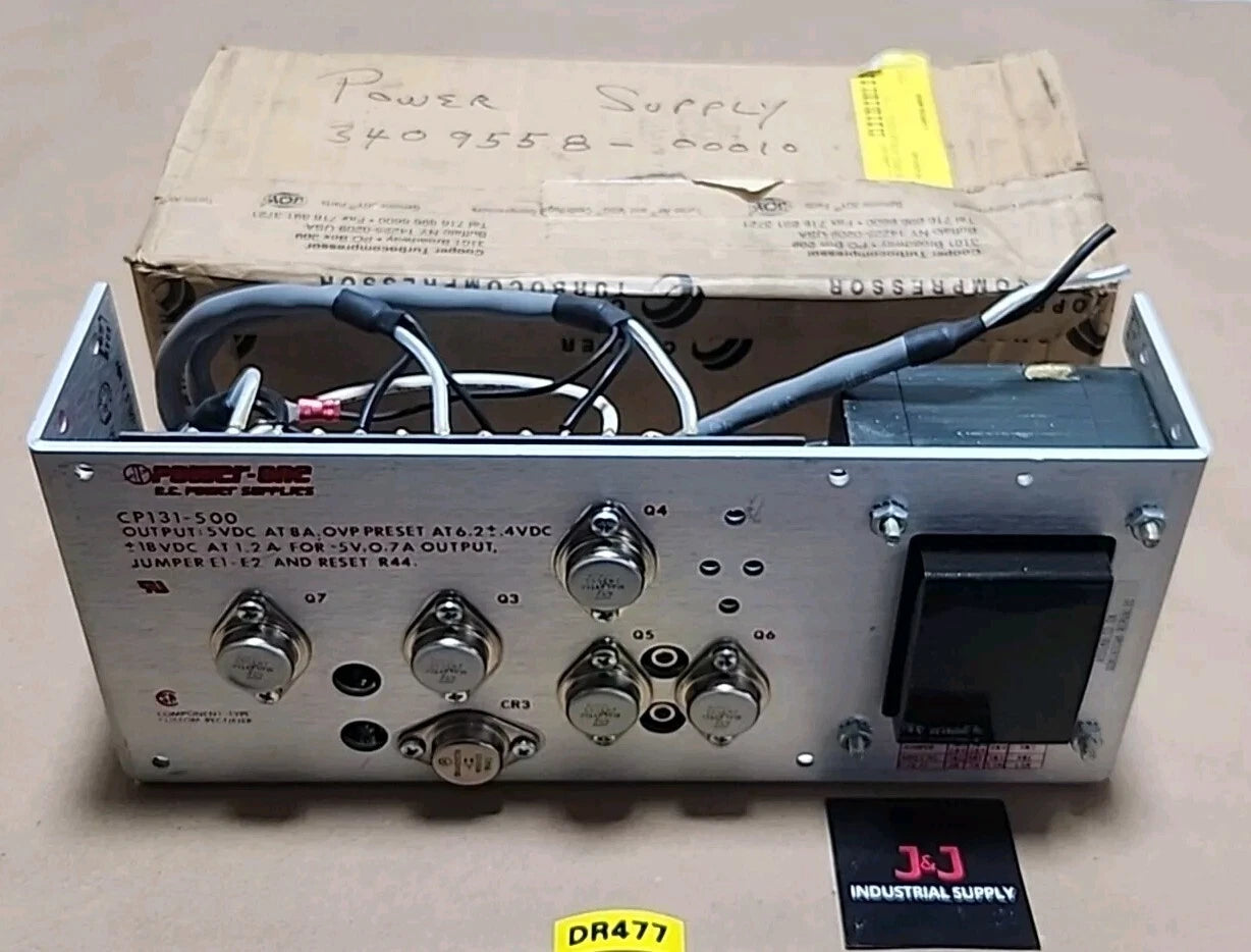 Power-One CP131-500 Power Supply 120Vac 5Vdc @ 8A + Warranty