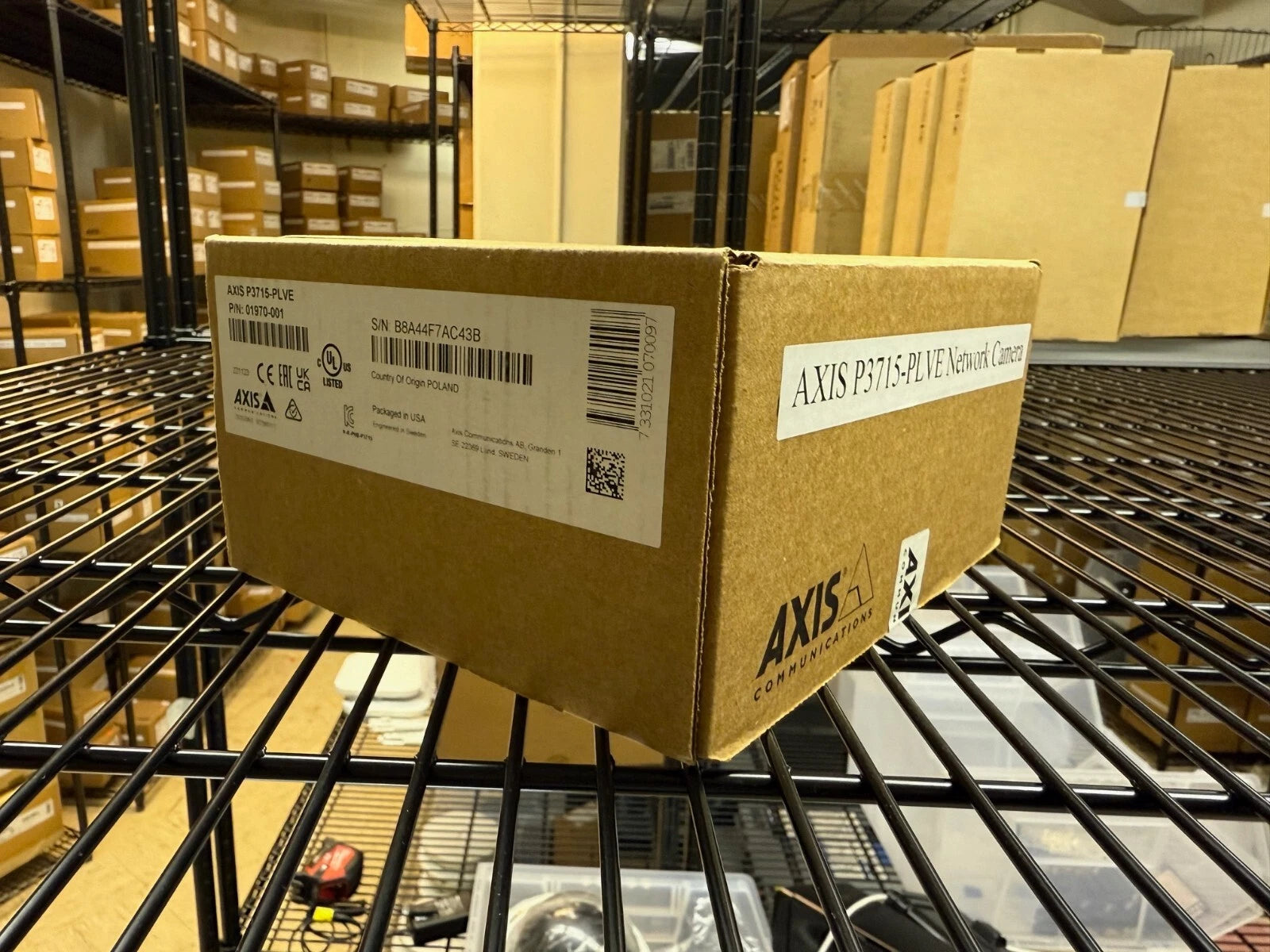 Axis Communications P3715-PLVE Dual Sensor IP Security Camera | 01970-001