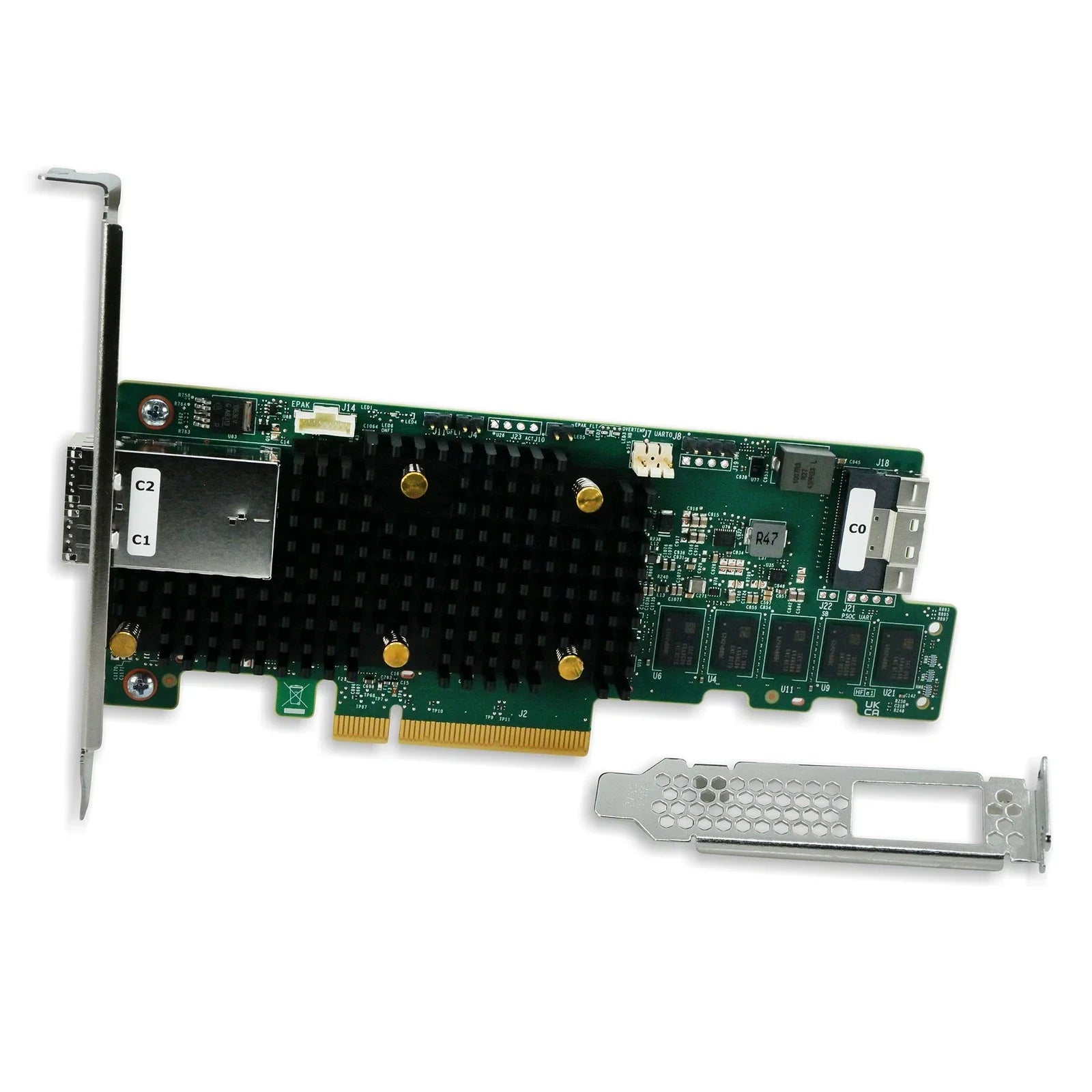 LSI / Broadcom SAS9580-8I8E 05-50076-00 MegaRAID 9500 PCIe Gen 4.0 Tri-Mode Storage Adapter. Brand New.