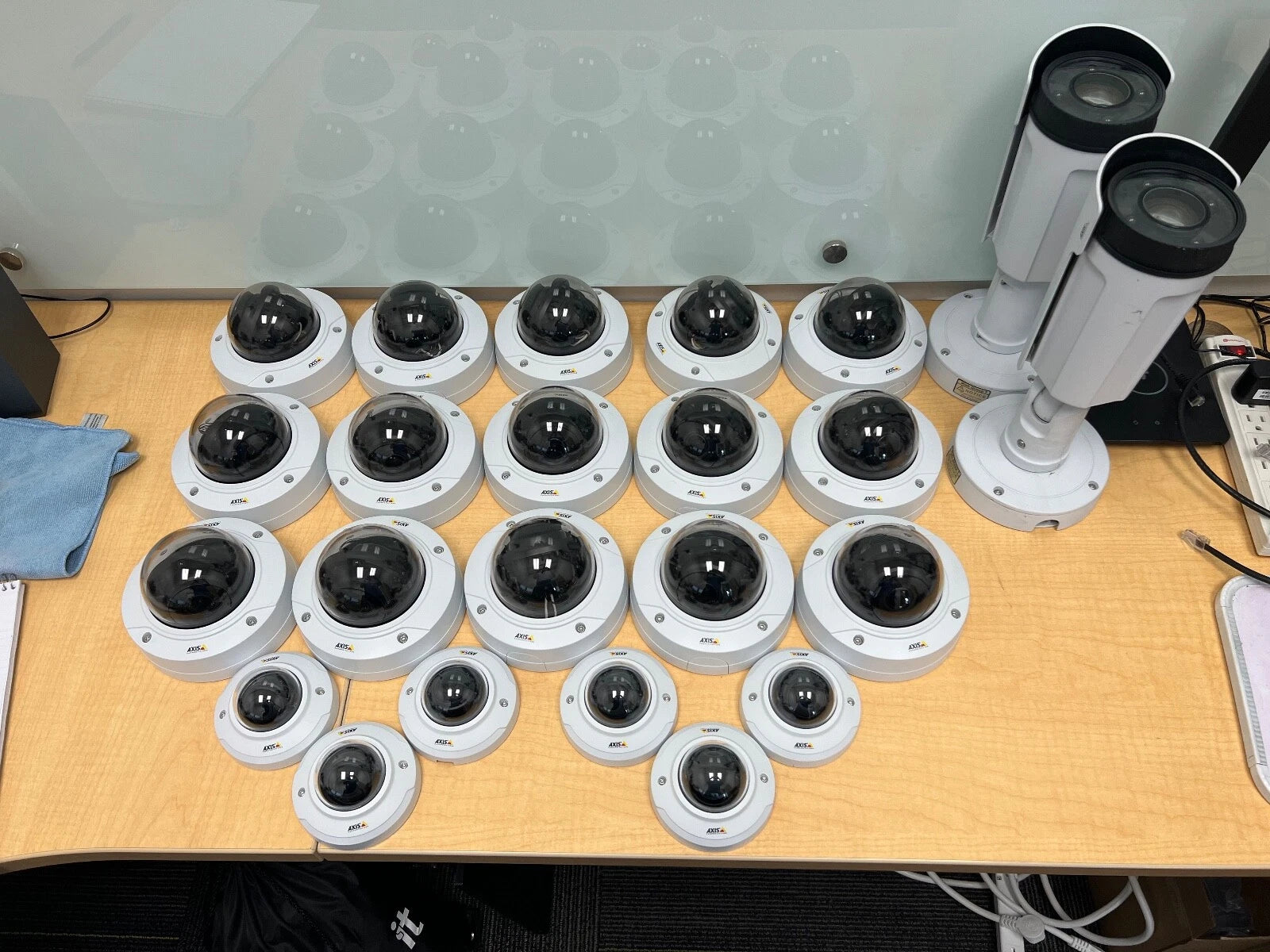 Axis Camera Security System for Office or Large Space - 23 CAMERAS!!