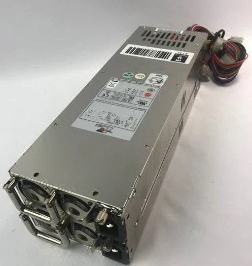 Emacs / Zippy R2W-6500P 2 x 500W (R2W-6500P-R x 2Pcs) Redundant 2U Server Power Supply in Chassis.