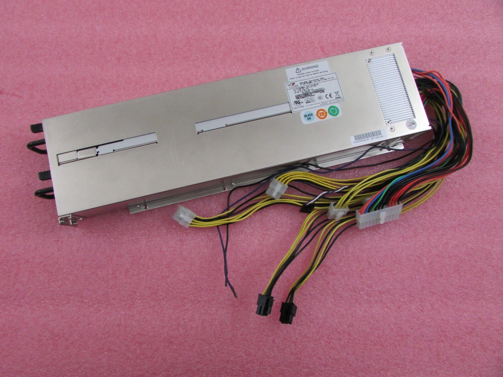 Zippy EMACS M1K2-5C01V4H 1U 1200w Redundant Server Power Supply w/ 2x Modules