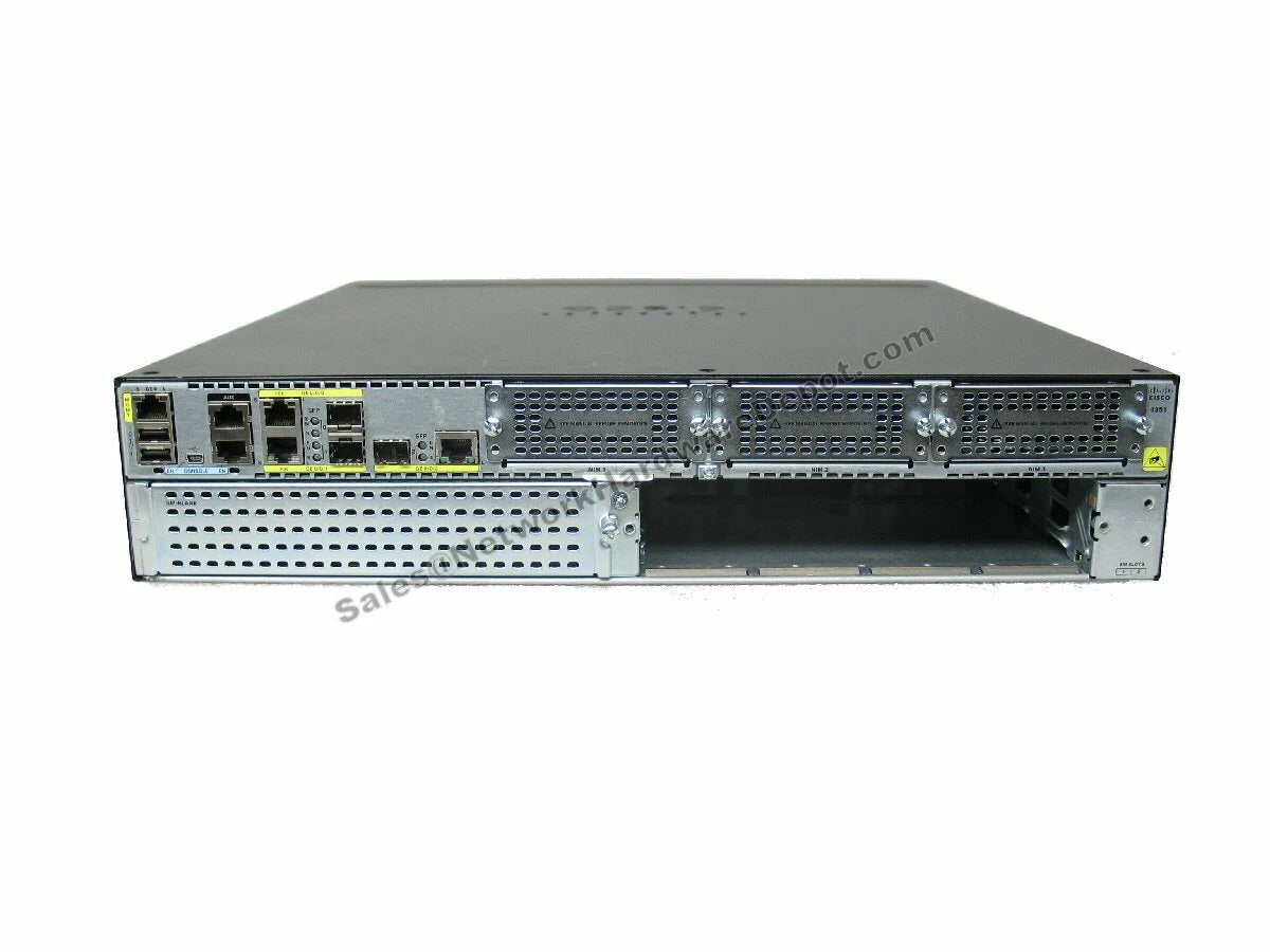 Cisco ISR4351/K9 Gigabit Integrated Services Router ISR 4351 - 1 Year Warranty
