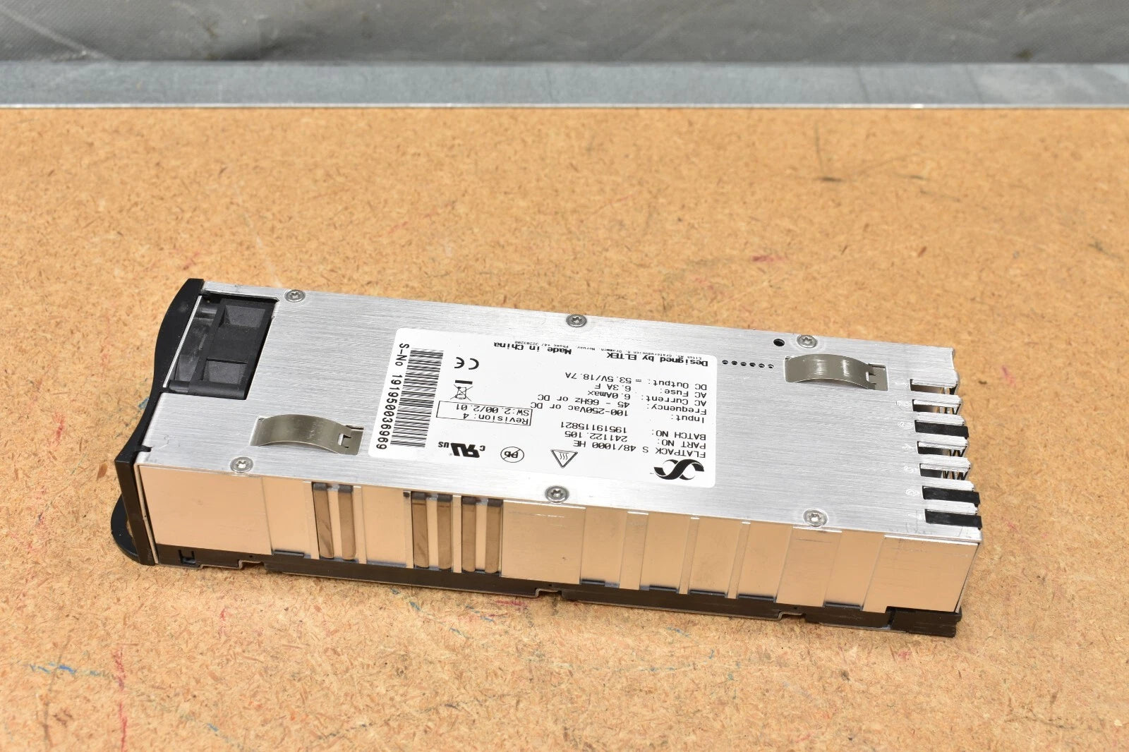 Eltek Flatpack S 48/1000 HE, Power Supply Module, 48V/1000Watt, 6.0A, 241122.105