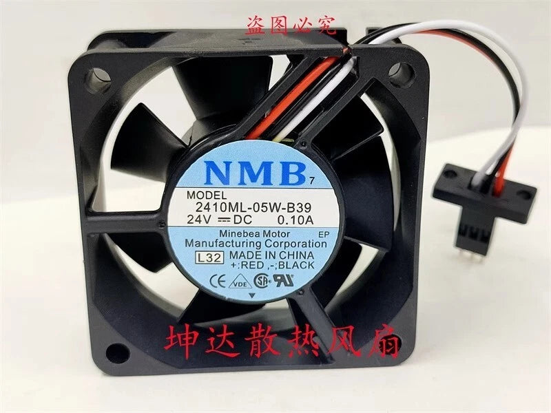 NMB 2410ML-05W-B39 24V 0.10A 3pin Inverter Cooling Fan|386374318150