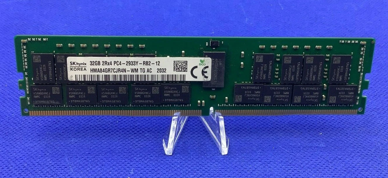 HMA84GR7CJR4N-WM HYNIX 32GB (1X32GB 2RX4 PC4-2933Y SERVER MEMORY