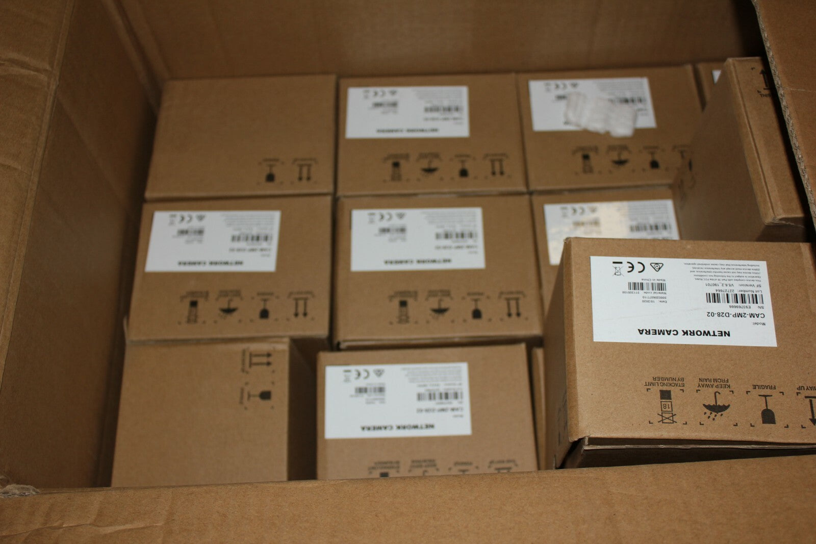 (Lot of 12 Network Security Cameras CAM-2MP-D28-02 NEW