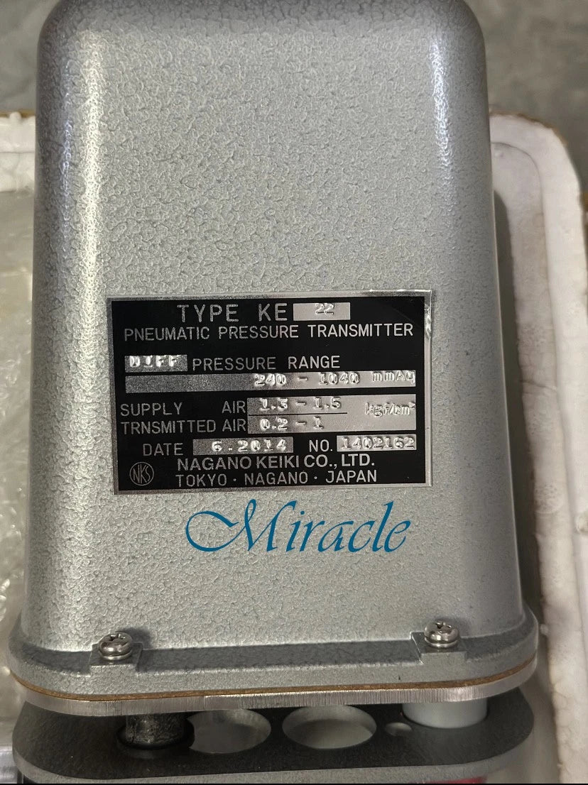 1PC New TYPE KE22 Differential Pressure Transmitter Nagano KE22