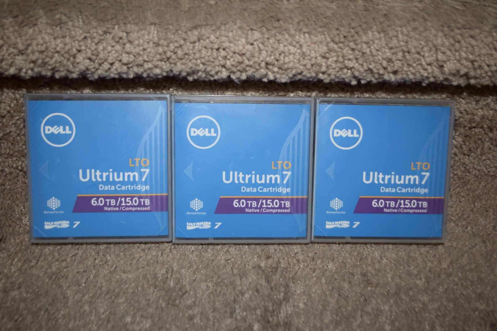 DELL Ultrium 7 LTO Data Cartridge 6.0TB/15.0TB Native/Compressed