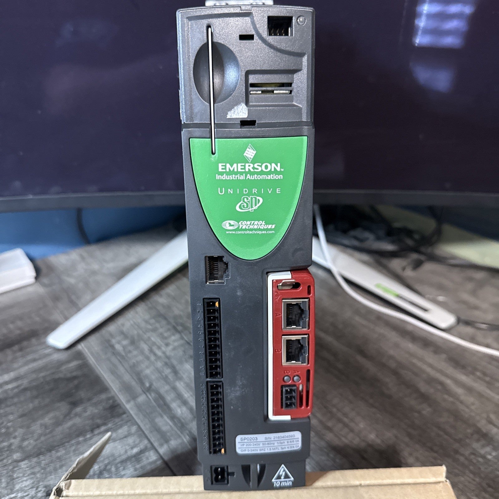 Emerson Unidrive SP Series AC Drive SP0203 3PH