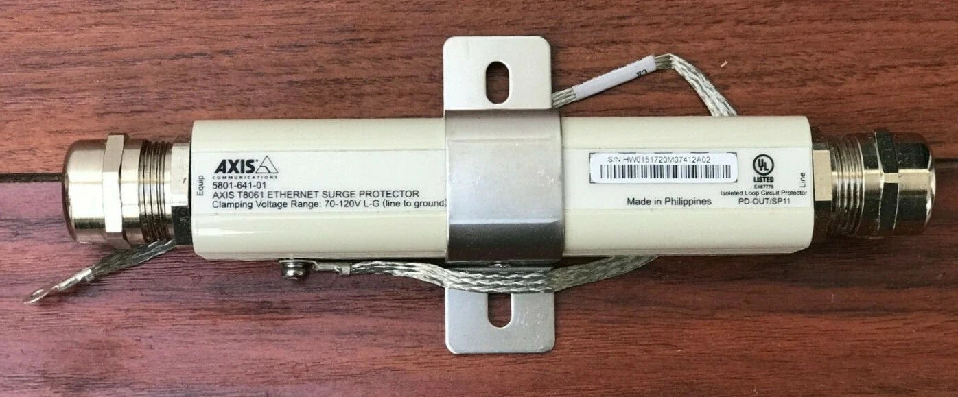 Axis Communications 5801-641 ENET Surge Protector T8061 ~~~~~~~~~~~~~~~~~ NEW