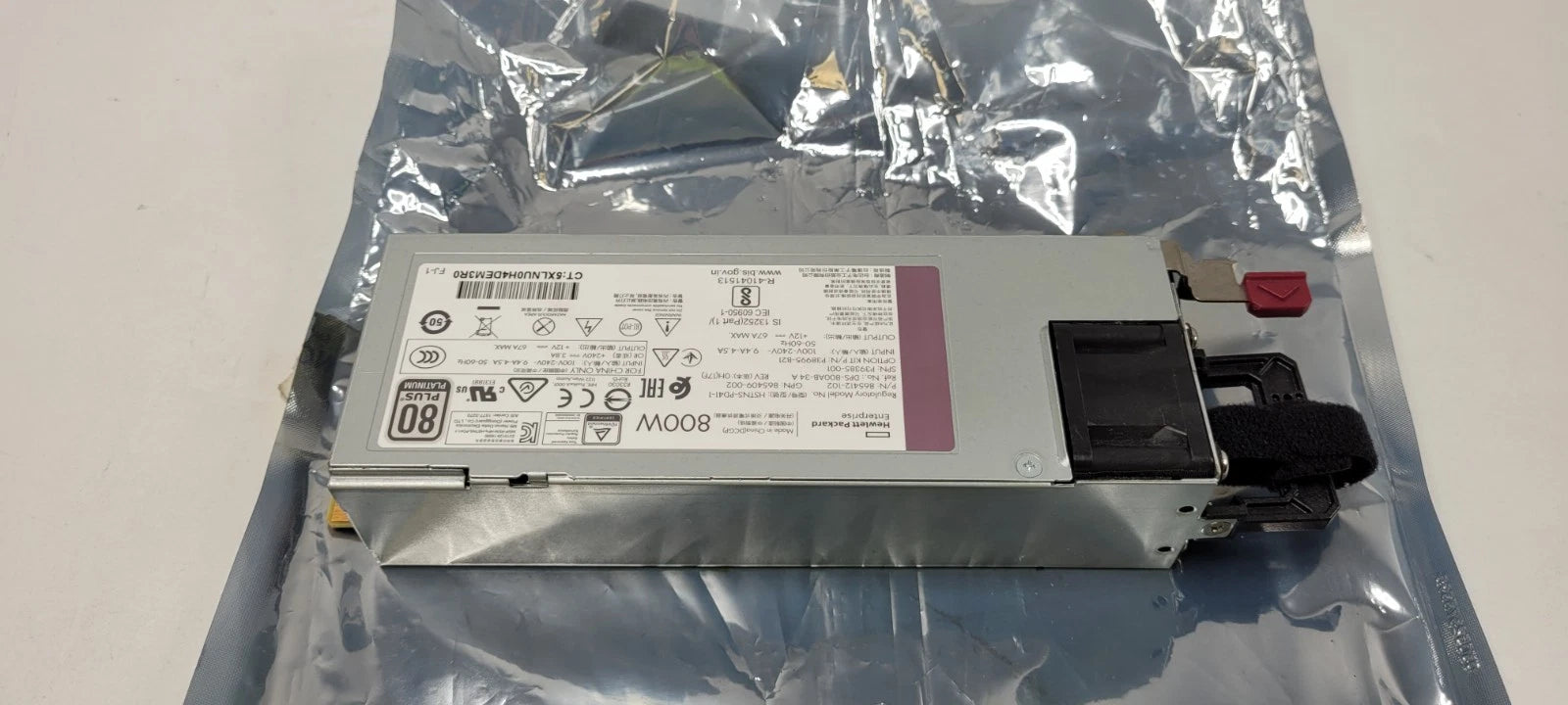 HPE P38995-B21 P39385-001 800W Flex Spot Platinum Power Supply