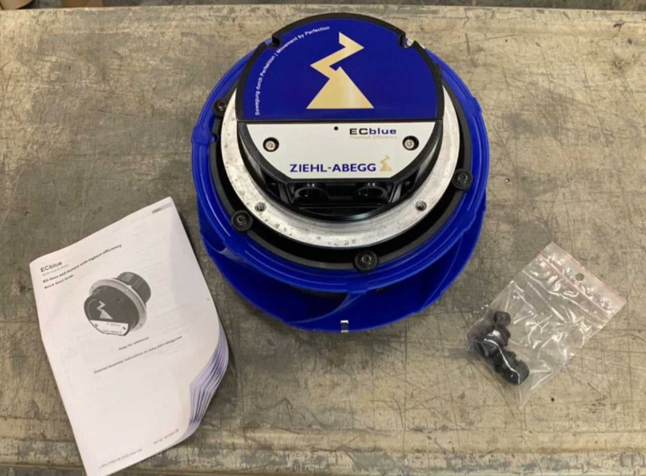 Ziehl-Abegg RH25-6IK.BA.VR ECBlue 120VAC Centrifugal Fan