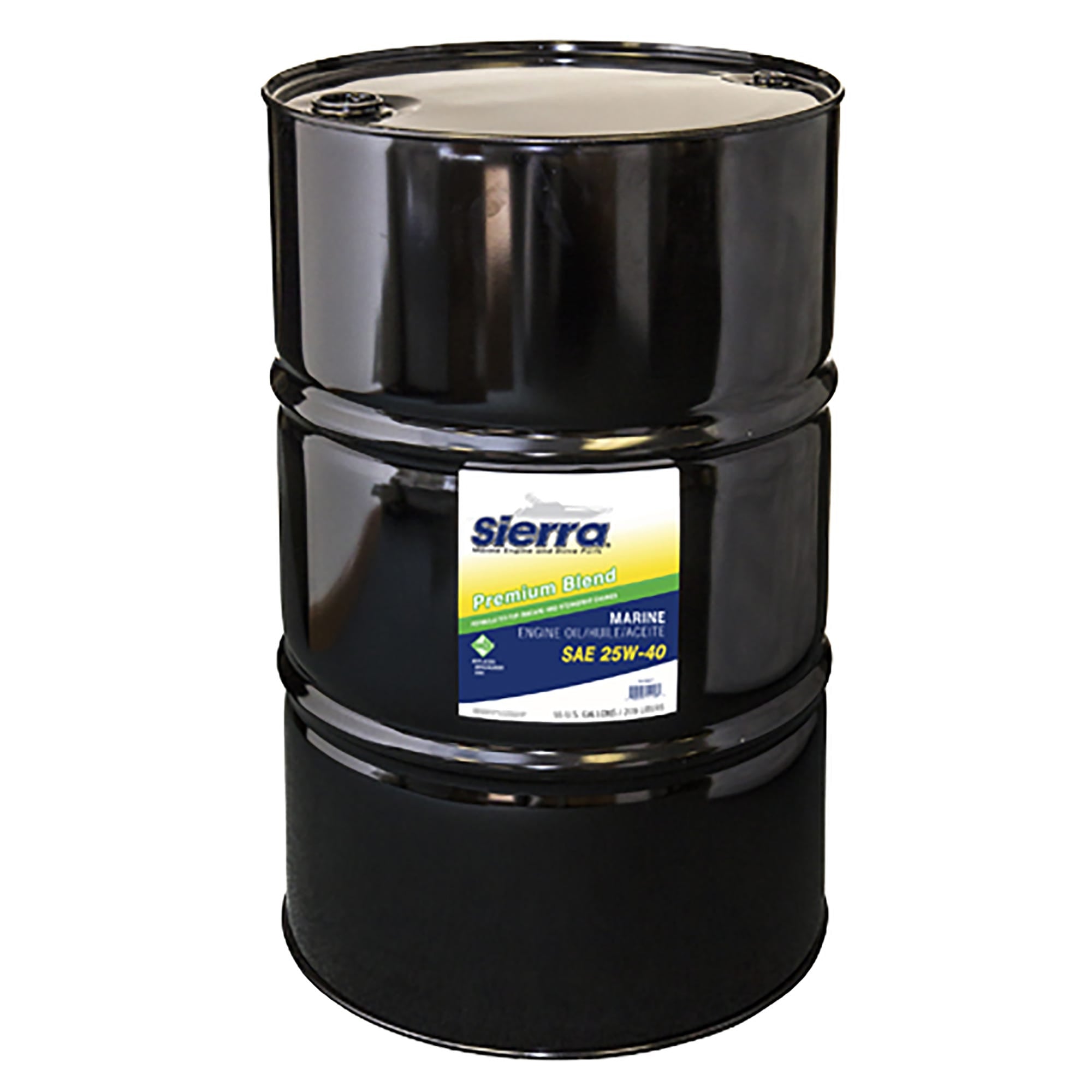 Sierra 94007 Oil-25W40 FCW I/O-I/B, 55 Gal. Drum