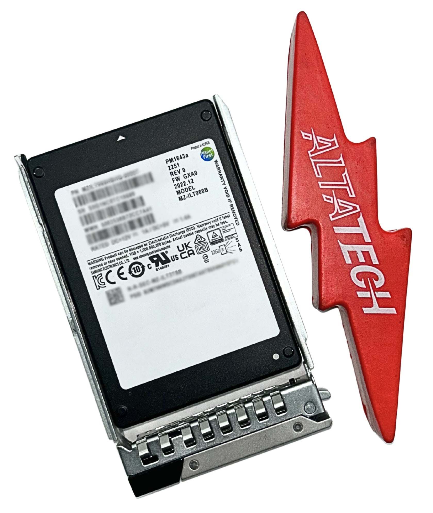 Samsung MZILT960HBHQ PM1643A 960GB SAS 12G 2.5" SSD Solid State Drive