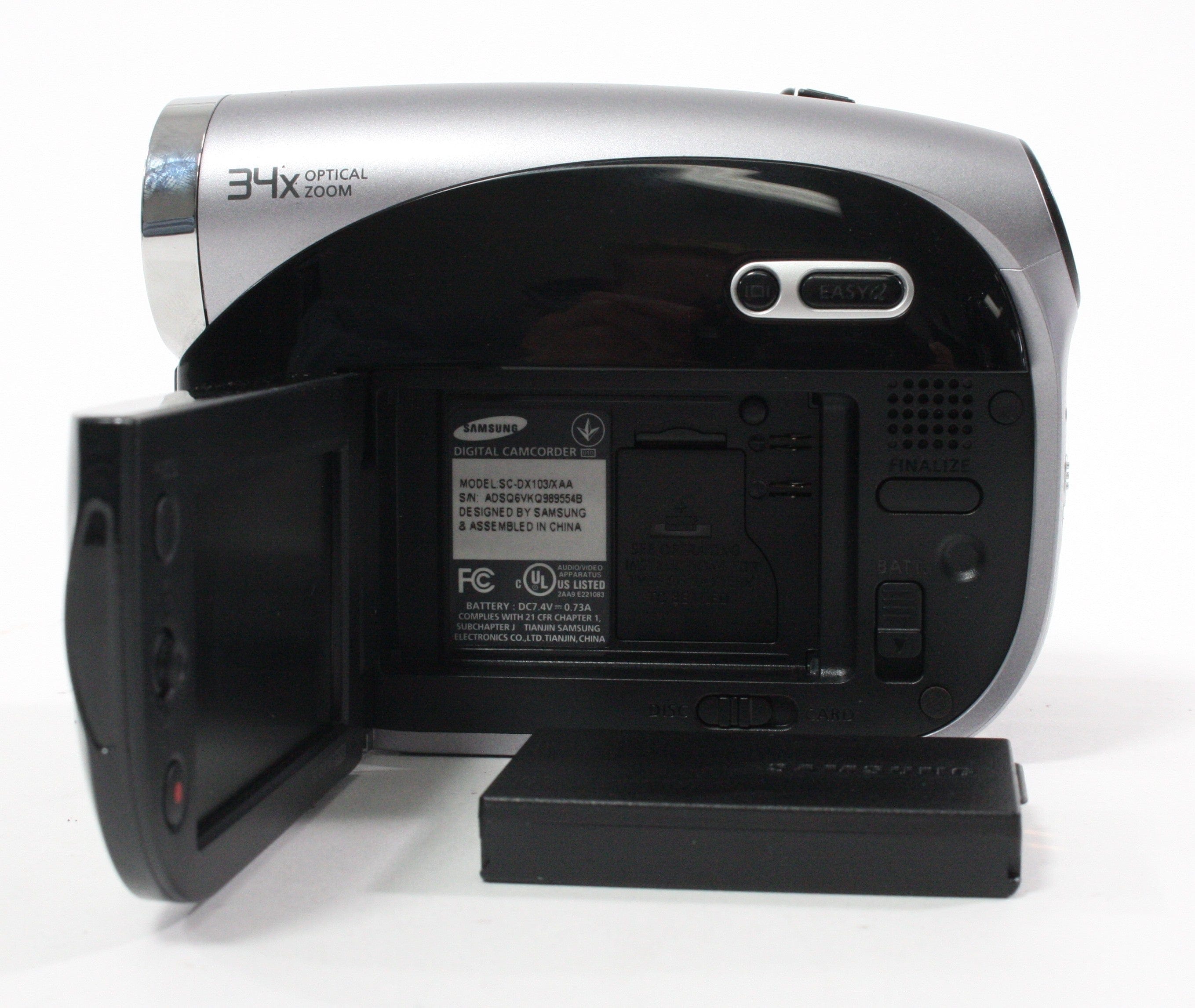 Samsung SC-DX1031X DVD Camcorder