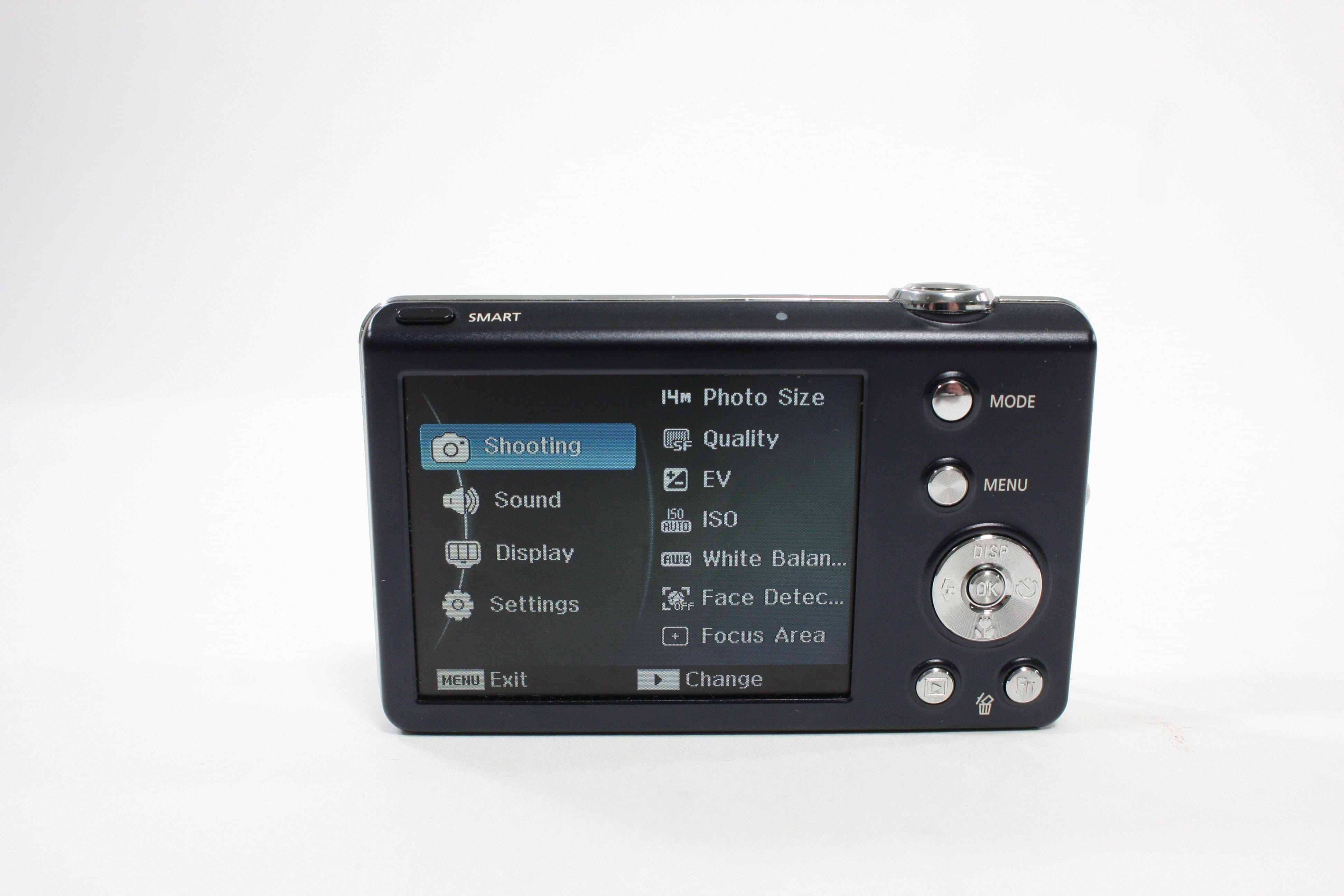 Samsung ST65 Digital Point-and-Shoot Camera 5x Zoom 14.2mp (Blue)